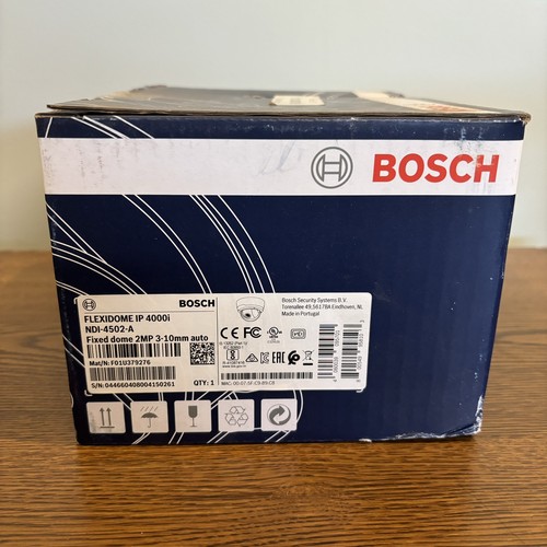 New bosch flexidome - bosch,